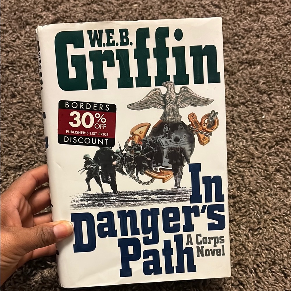 'In Danger's Path' Hardcover Book